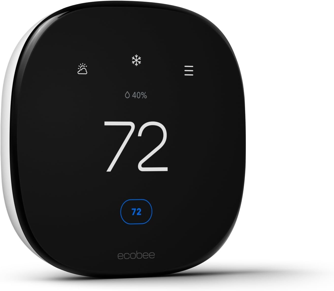 ecobee Smart Thermostat Enhanced – Programmable Wifi Thermostat – Works with Siri, Alexa, Google Assistant – Energy Star Certified – Smart Home