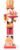 15 Inch Chef Nutcracker Christmas Decor, Nutcrackers Figures, Festive Collectible Figurine Gift for Table Desktop Fireplace Thanksgiving Holiday Display (Orange Brown)