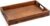 Rustic Wood Serving Tray with Handle Brown Rectangular Decorative Trays Farmhouse Charcuterie Boards Platter for Food, Fruit, and Coffee Great for Bed, Living, Coffee Table, Kitchen and Party