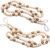 2PACK Christmas Tree Wood Bead Garland 48 Inch Each (96 inch Total), Wood Christmas Tree Garlands, Garland for Xmas Tree, Xmas Trees Garlands Wooden Beads