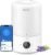 LEVOIT Smart Cool Mist Top Fill Humidifiers for Bedroom Baby with Sensor, Auto Humidity Setting, APP & Voice Control, Essential Oil Diffuser, Ultra Quiet Operation, Easy Top Fill, 3L, White