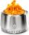21 Inch Smokeless Fire Pit, for Outdoor Patio & Backyard, Dual Airflow Secondary Combustion, Stainless Steel Firepit with Detachable Ash Pan, Clean Burn, Portable for Camping & Gatherings