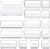 Manalete Drawer Organizers Set of 15, 4 Sizes Clear Plastic Drawer Organizers and Storage Bins for Kitchen, Bathroom, Office, Dresser Desk Drawer Organizer Tray for Jewelry, Makeup, Junk, Gadgets