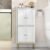 Hzuaneri Bathroom Cabinet, Small Storage Cabinet with 4 Doors, Bathroom Organizers and Storage Cabinets with Adjustable Feet. Cabinets Freestanding for Living Room, Kitchen, 7.1″D x 14.6″W x 32.7″H