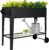 Elevate 32″ Tall Raised Garden Bed Outdoor with Wheels & Shelf for Mobility, 400LBS Capacity, Anti-Rust Steel Planter Box for Vegetables/Herbs, Patio-Balcony-Backyard